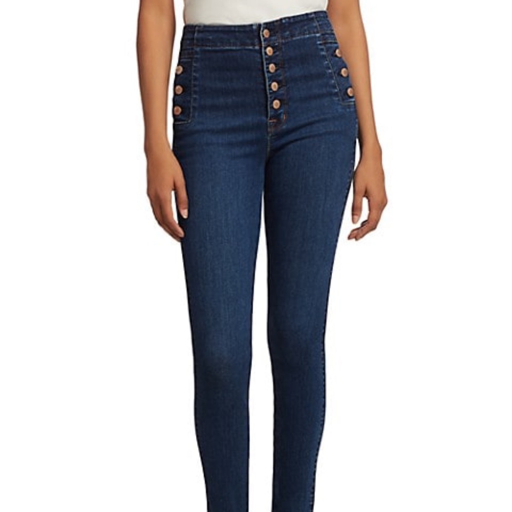 J Brand Natasha Sky High Jeans - 30